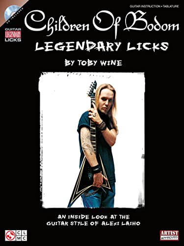 Legendary Licks: Noten, CD, Lehrmaterial, Tabulatur für Gitarre: An Inside Look at the Guitar Style of Alexi Laiho von HAL LEONARD